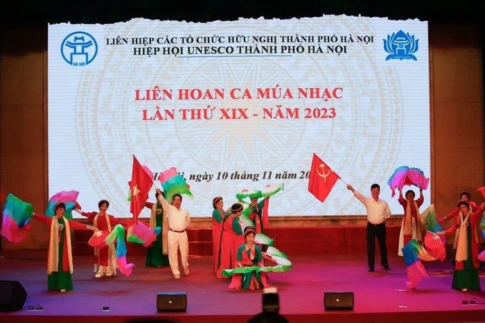 Le 19e Festival de musique et de danse est l'un des événements marquants de l'Association UNESCO de Hanoï en 2023. Photo : hanoimoi.vn