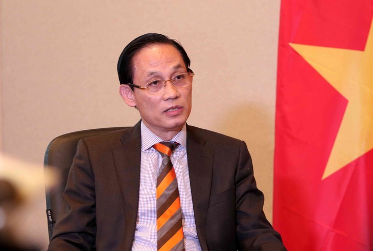 Le secrétaire du Comité central du PCV et chef de la Commission centrale des Relations extérieures du Parti, Lê Hoai Trung. Photo : VNA.