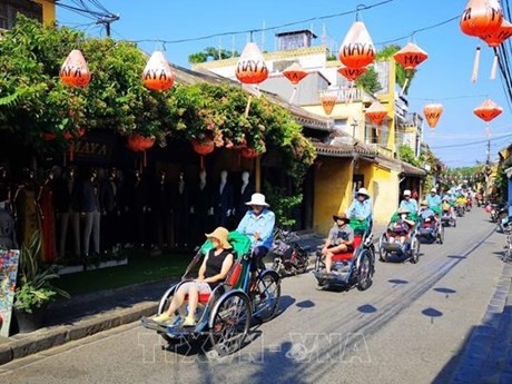 La vieille ville de Hôi An, une destination prisée des touristes étrangers. Photo : VNA.