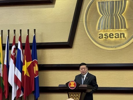 Le secrétaire général de l'ASEAN, Kao Kim Hourn. Photo: VNA.