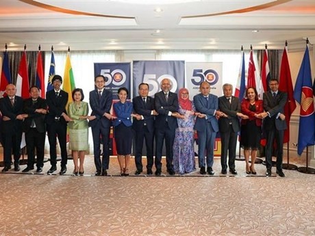 Le vice-ministre des Affaires étrangères Do Hung Viet, chef des hauts officiels de l'ASEAN (SOM) du Vietnam. Photo : VNA.
