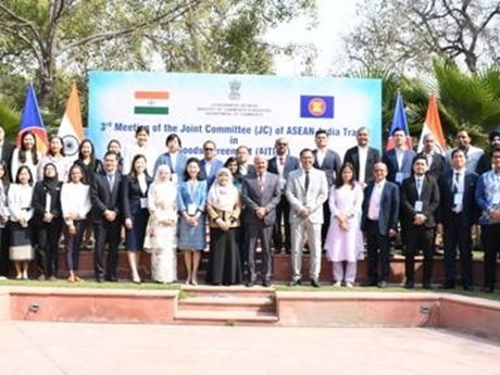 Délégués à la réunion de l'AITIGA à New Delhi. Photo : pib.gov.in.