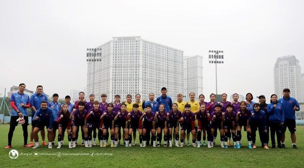 La sélection nationale féminine U20. Photo : vff.org.vn.