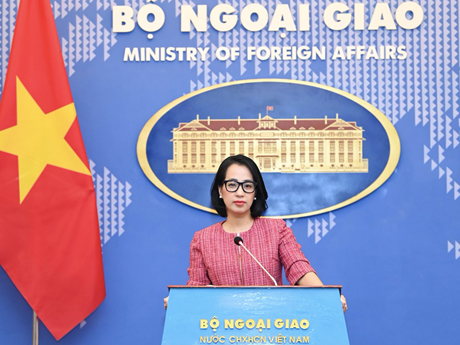 La porte-parole du ministère des Affaires étrangères, Pham Thu Hang. Photo: ministère des Affaires étrangères.