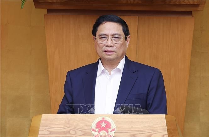 Le Premier ministre Pham Minh Chinh. Photo: VNA.