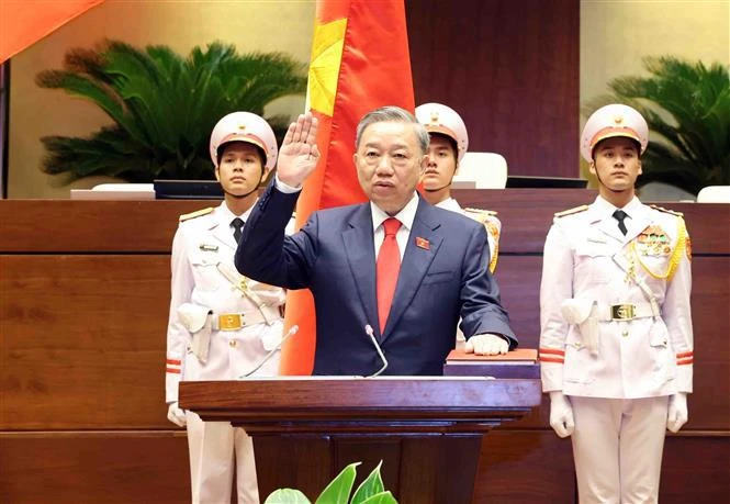 Le nouveau Président du Vietnam, Tô Lâm. Photo : VNA.