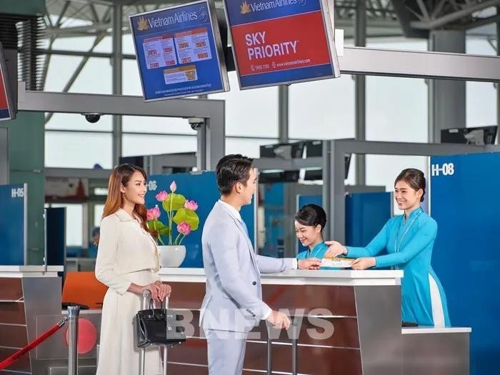 Le système de service aux passagers Altéa d'Amadeus offre à Vietnam Airlines des solutions intégrales en matière de gestion de l'offre de sièges, de réservations, de vente de billets, de contrôle des départs et de technologie numérique. Photo : VNA.