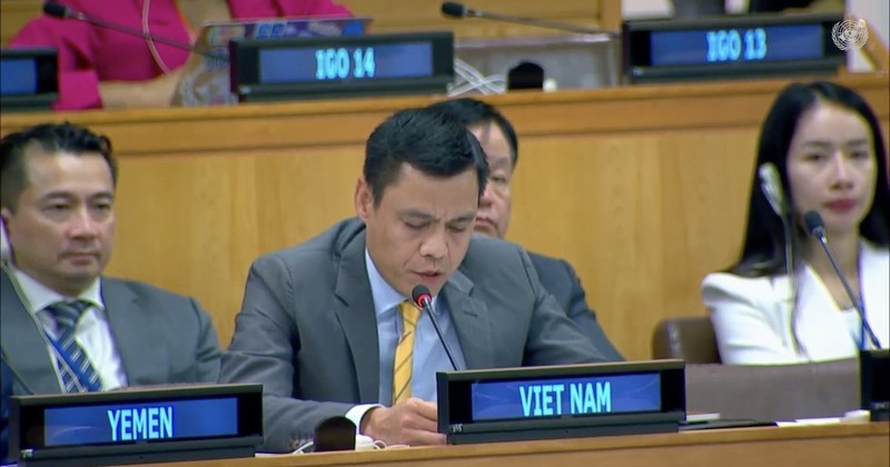 L'ambassadeur Dang Hoang Giang, chef de la Mission permanente du Vietnam auprès des Nations Unies (ONU). Photo: VNA