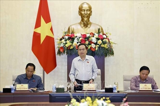 Le président de l’Assemblée nationale, Tran Thanh Man. Photo : VNA.