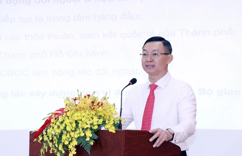 Tran Phuoc Anh, directeur du Département municipal des affaires extérieures de Hô Chi Minh-Ville. Photo : VNA.