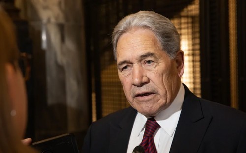 Le vice-Premier ministre et ministre néo-zélandais des Affaires étrangères, Winston Peters. Photo : RNZ.