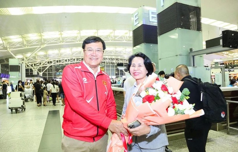 Le directeur du Département de l'éducation physique et des sports, chef de la délégation sportive vietnamienne aux Jeux olympiques (JO) de Paris 2024 Dang Ha Viet. Photo : VNA