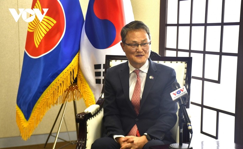 L’ambassadeur de la République de Corée auprès de l’ASEAN, Lee Jang-keun. Photo: VOV.