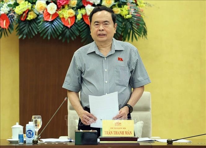 Le président de l’Assemblée nationale, Trân Thanh Mân. Photo : VNA.