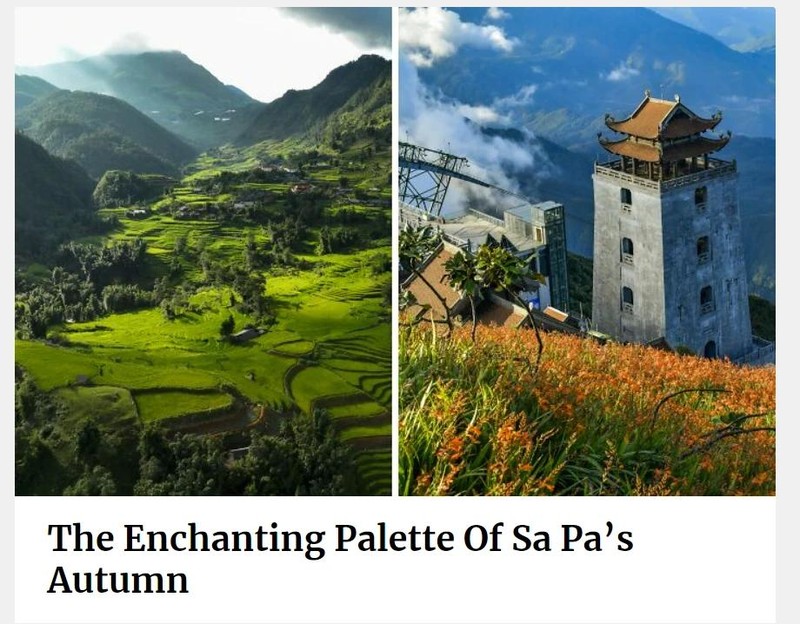 « Les palettes de couleurs enchanteresses de Sa Pa en automne »