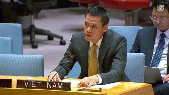 L’ambassadeur Dang Hoang Giang, représentant permanent du Vietnam auprès des Nations Unies (ONU). Photo: VNA.