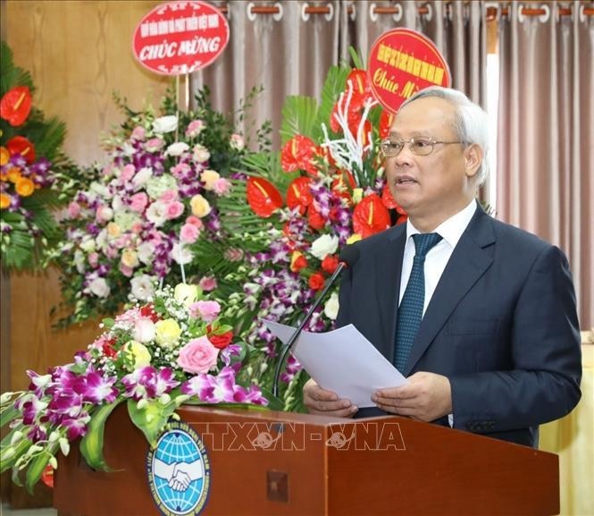 Le président du Comité de paix du Vietnam (Viet Nam Peace Committee - VPC), Uong Chu Luu. Photo: VNA.