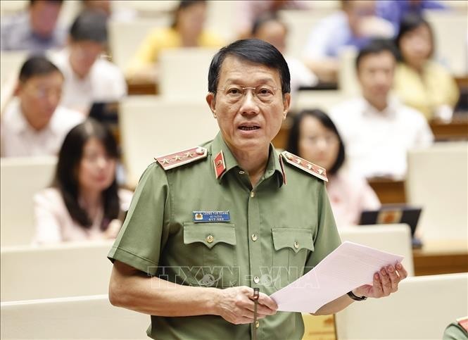 Le ministre de la Sécurité publique Luong Tam Quang. Photo : VNA.