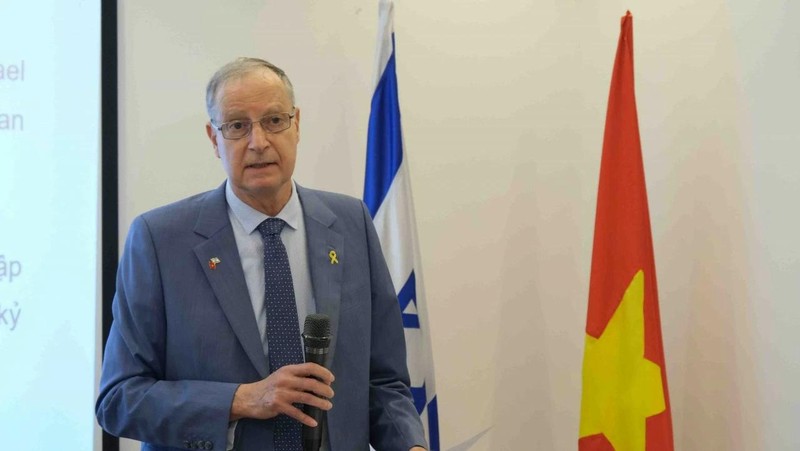 L'ambassadeur israélien au Vietnam, Yaron Mayer. Photo: baoquocte.vn