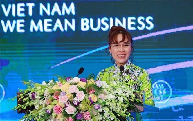 Nguyên Thi Phuong Thao, fondatrice et présidente du conseil d’administration de Vietjet. Photo : VNA.