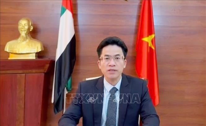 L’ambassadeur du Vietnam aux Émirats arabes unis, Nguyên Thanh Diêp. Photo : VNA.