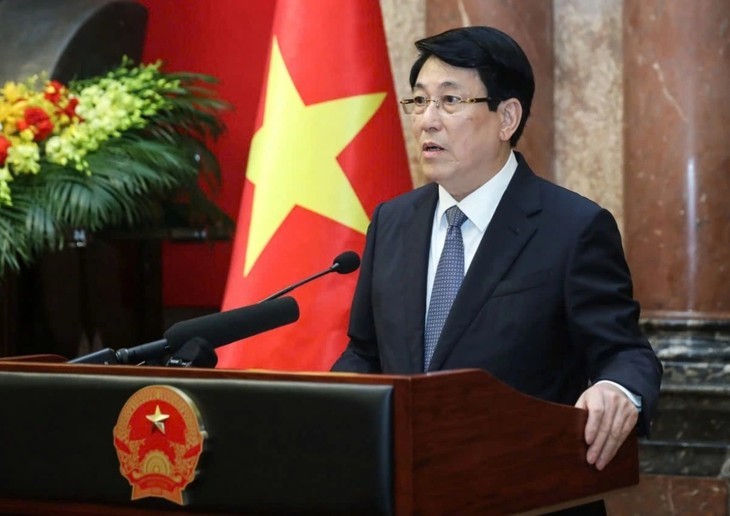 Le président vietnamien Luong Cuong. Photo : VOV.