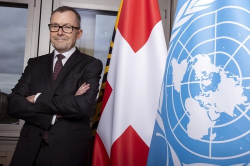 Jürg Lauber, président élu du Conseil des droits de l’homme de l’ONU pour l’année 2025. Photo : tagesanzeiger.ch