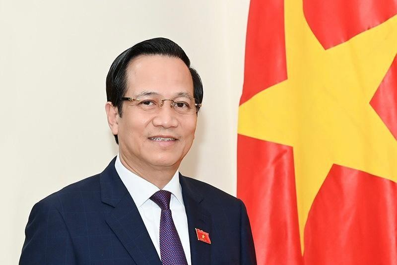Le ministre vietnamien du Travail, des Invalides de guerre et des Affaires sociales, Dao Ngoc Dung. Photo : NDEL.