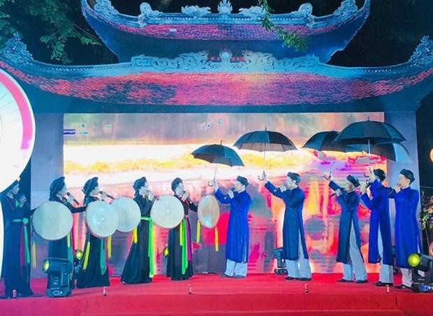 Le chant folklorique Quan ho, un trait culturel typique de la province de Bac Ninh. Photo: thanglong.chinhphu.vn 