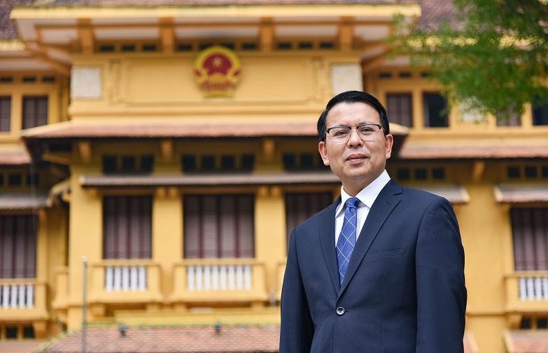 L'ambassadeur du Vietnam en Nouvelle-Zélande, Nguyên Van Trung. Photo : baoquocte.