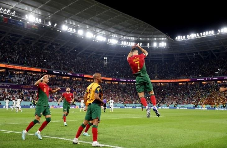 Le Portugal a difficilement battu le Ghana. Photo : Reuters.