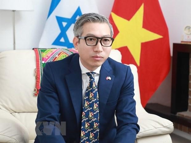 L'ambassadeur du Vietnam en Israël, Ly Duc Trung. Photo : VNA.