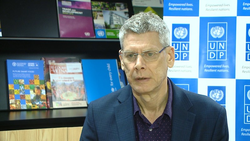 Jonathan Pincus, économiste en chef du Programme des Nations Unies pour le développement. Photo : VGP.