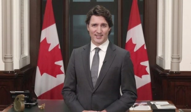 Le Premier ministre canadien Justin Trudeau. Photo : VNA.