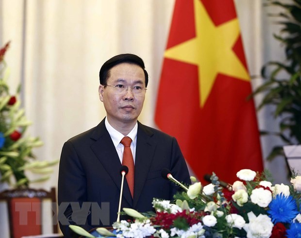 Le Président vietnamien, Vo Van Thuong. Photo : VNA.