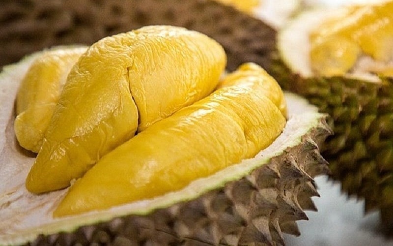 Le durian Ri6, une spécialité du delta du Mékong au Vietnam. Photo : congthuong.vn