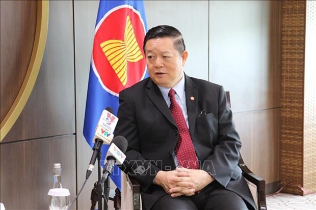 Le secrétaire général de l'ASEAN, Kao Kim Hourn. Photo : VNA.