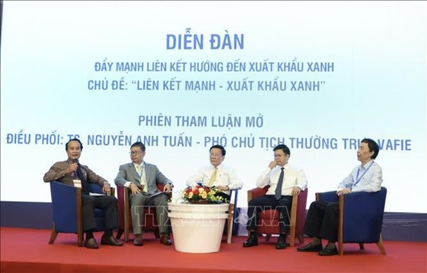 Vue du forum organisé à Hô Chi Minh-Ville. Photo: VNA