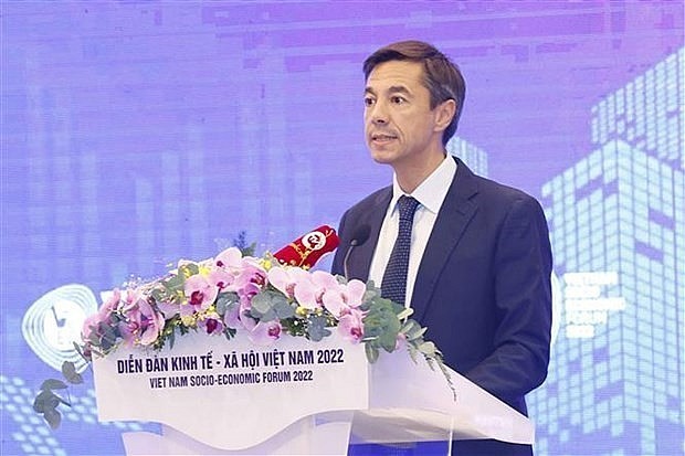 Andrea Coppola, économiste en chef de la Banque mondiale pour le Vietnam. Photo : VNA.