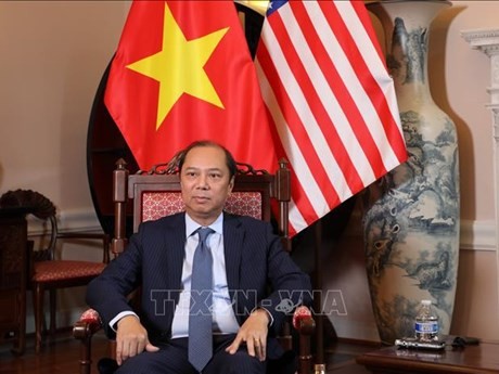 L'ambassadeur du Vietnam aux États-Unis, Nguyen Quoc Dung. Photo: VNA. 