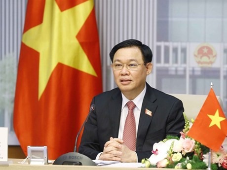 Le Président de l'Assemblée nationale (AN) du Vietnam, Vuong Dinh Huê. Photo : VNA.