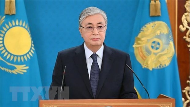 Le Président du Kazakhstan, Kassym-Jomart Tokayev. Photo : VNA.