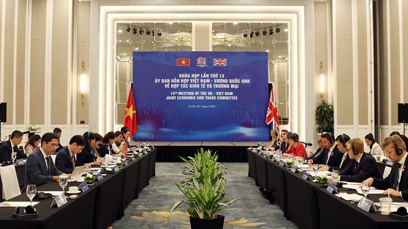 La coopération économique constitue un point positif dans les relations entre le Vietnam et le Royaume-Uni. Photo : l'ambassade britannique au Vietnam