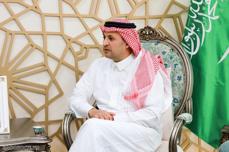 L’ambassadeur saoudien au Vietnam, Mohammed Ismaeil A. Dahlwy. Photo : baoquocte.vn