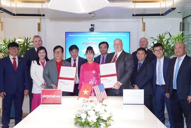 Vietjet et Carlyle Group signent un protocole d'accord pour un financement d'avions. Photo: Vietjet Air