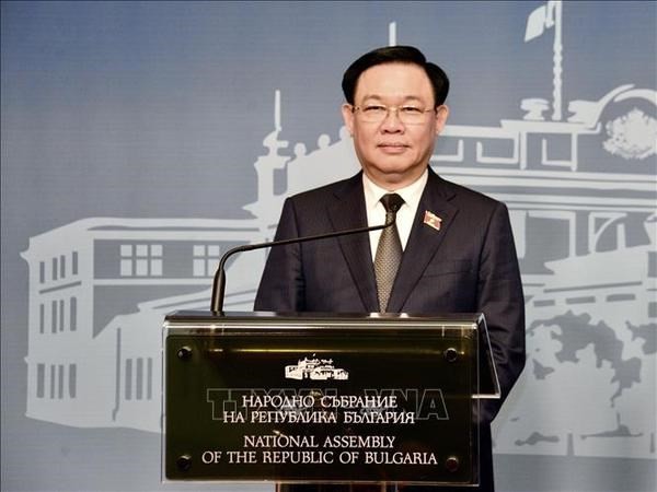 Le Président de l'Assemblée nationale Vuong Dinh Huê. Photo : VNA.