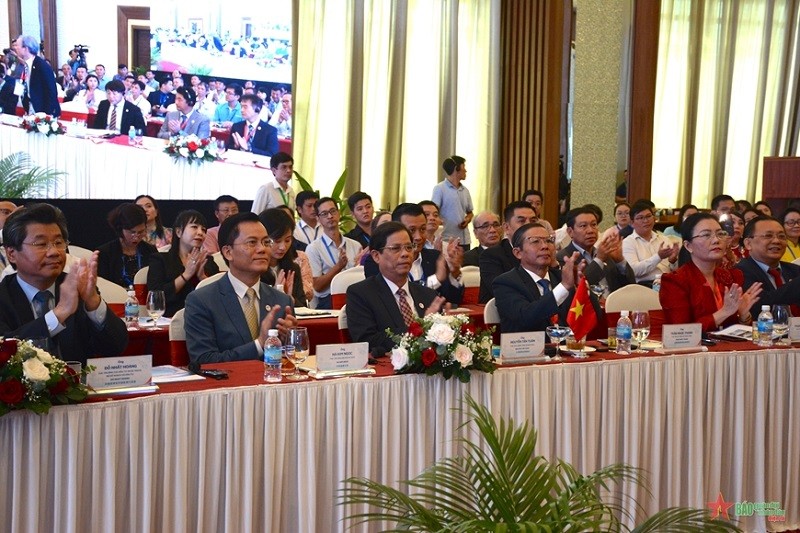 La Conférence de promotion de l’investissement Khanh Hoa - Japon a eu lieu samedi à Nha Trang, Khanh Hoa. Photo : quandoinhandan.vn