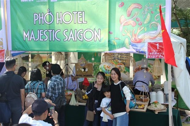 Le festival du "pho" vietnamien à Tokyo. Photo: VNA