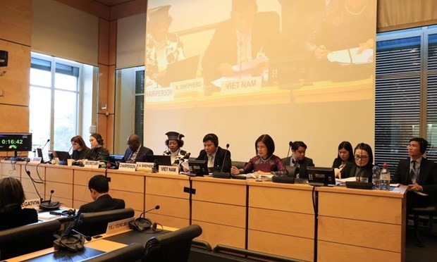 Lors de la 111e session du Comité pour l’élimination de la discrimination raciale des Nations Unies (CERD). Photo : VNA.