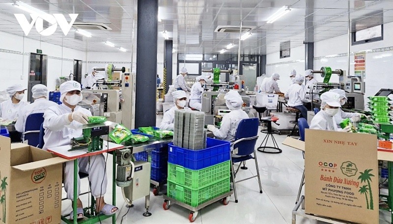 Une usine de My Phuong Foods. Photo : VOV.